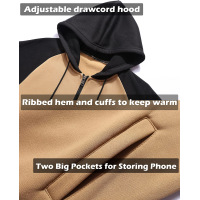 Contrast color zipper cardigan and velvet sweatshirt 10