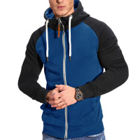 Men's color block fitness sports sweatshirt for men 31