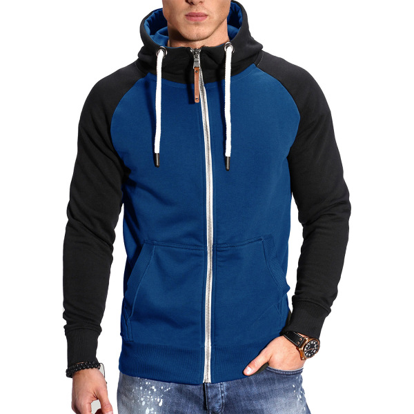 Men's color block fitness sports sweatshirt for men 31