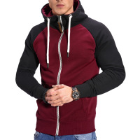 Men's color block fitness sports sweatshirt for men 32