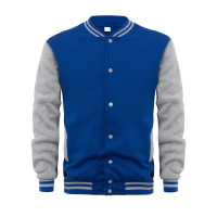 Button zipper baseball jacket 138