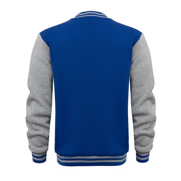 Button zipper baseball jacket 138