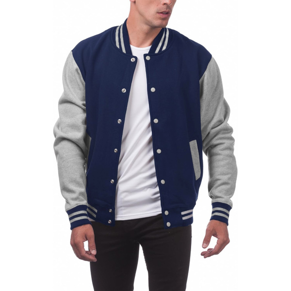 Button zipper baseball jacket 139