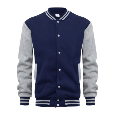 Button zipper baseball jacket 139