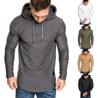 Fashionable patchwork men's casual sweatshirt jacket 43