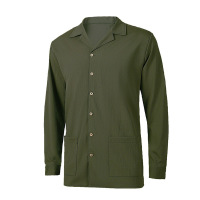 Loose large size casual lapel long sleeve shirt 64