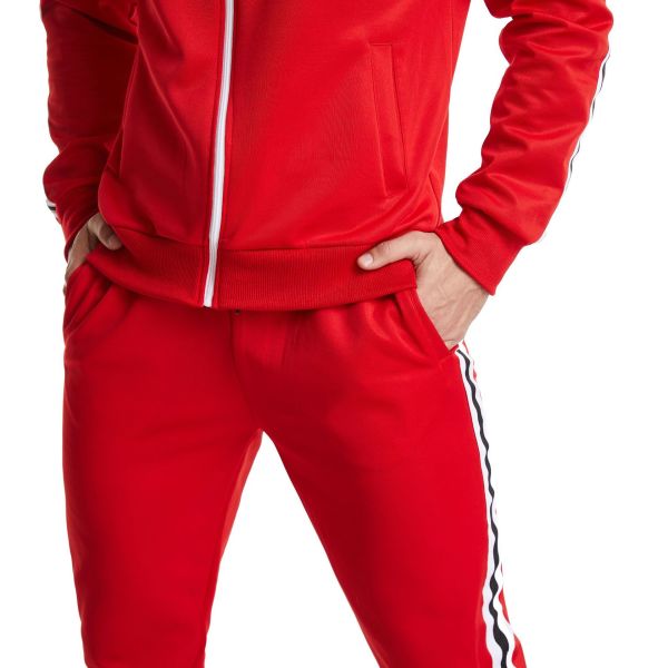 Men's New Men's Sports Suit Stand Collar Cardigan 131