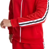 Men's New Men's Sports Suit Stand Collar Cardigan 131