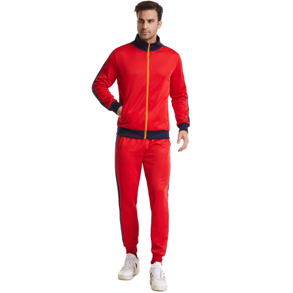 men's stand collar sweatshirt baseball uniform 135