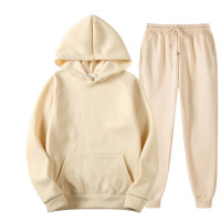 Solid color hooded pullover casual sweatshirt 51