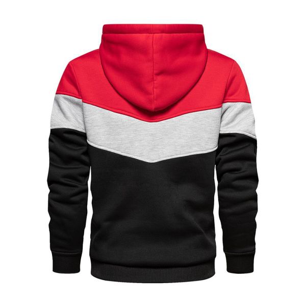 Fashionable hip-hop sweatshirt with contrasting colors 148