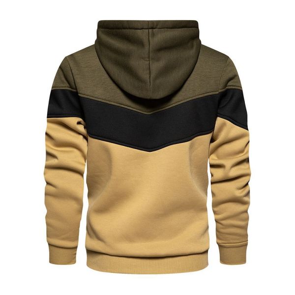 Fashionable hip-hop sweatshirt with contrasting colors 150