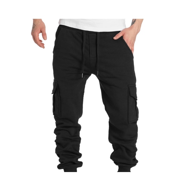 Men's Casual Cargo Pants Men's Multi-Pocket Pants 33