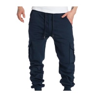 Men's Casual Cargo Pants Men's Multi-Pocket Pants 36