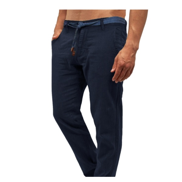 Striped fashionable plus size suit trousers 120